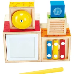 Hape Wooden Musical Instrument Stacking Set