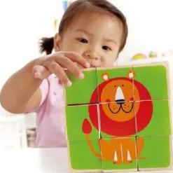 Hape Zoo Animals Block Puzzle