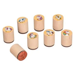 K Play Wooden Unicorn Stamp