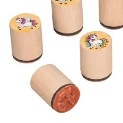 K Play Wooden Unicorn Stamp