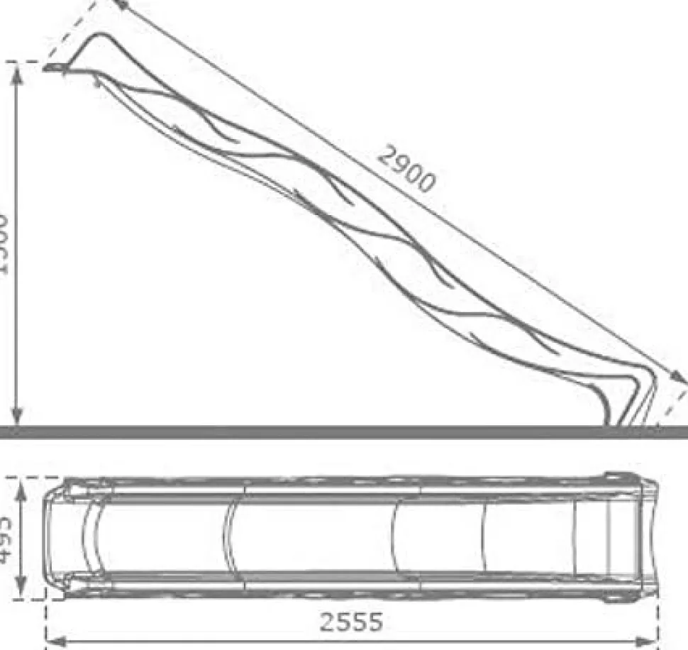 KBT Slide Body 10ft Lime Green