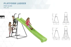 KBT Slide Step Set Ladder 1200mm, for 8ft slide