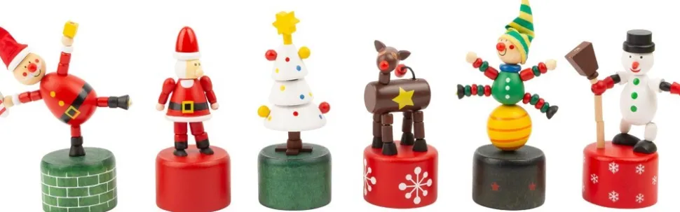 Legler Christmas Dancing Figure Push Up