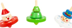 Legler Christmas Spinning Top