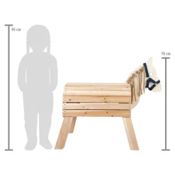 Legler Compact Wooden Horse