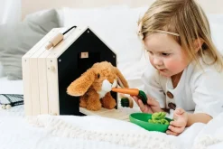 Legler Rabbit Hutch with Enclosure, Rabbit and Accessories