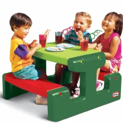 Little Tikes Junior Picnic Table Evergreen