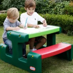 Little Tikes Junior Picnic Table Evergreen