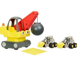 Little Tikes Lets Go Cozy Coupe Construction Vehicle Set