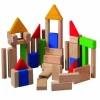 Plan Toys 50 Wooden Building Blocks