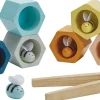 Plan Toys Beehives with Wooden Bees