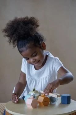 Plan Toys Beehives with Wooden Bees