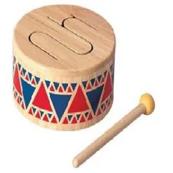 Plan Toys Wooden Drum