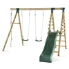 Plum Baboon Swing and Slide Set