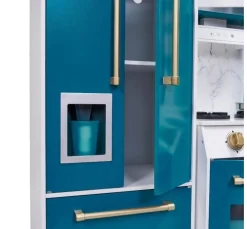 Plum Bakehouse Traditional Wooden Kitchen with Fridge