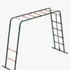 Plum Metal Monkey Bars Climbing Frame