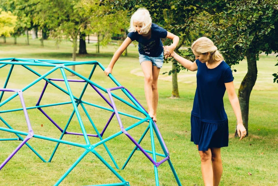 Plum Phobos Metal Dome Climbing Frame