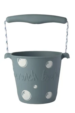 Scrunch Denim Blue Bubble Bucket