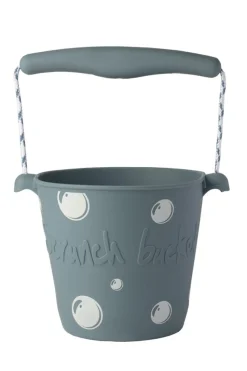 Scrunch Denim Blue Bubble Bucket