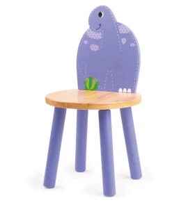 Tidlo Brontosaurus Dinosaur Wooden Chair