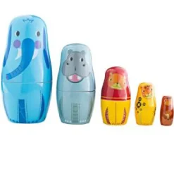 Tidlo Jungle Animal Russian Dolls