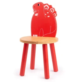 Tidlo Stegosaurus Dinosaur Wooden Chair