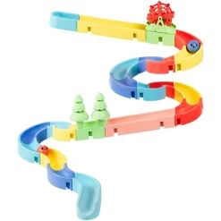 Tiger Tribe Marble Water Run and Slide with Trees