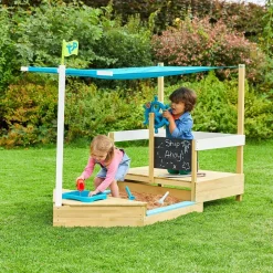 TP Ahoy Wooden Sand Pit Play Boat