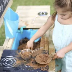 TP Deluxe Wooden Mud Kitchen