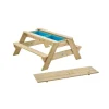 TP Deluxe Wooden Picnic Table Sandpit