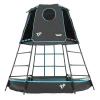 TP Explorer Metal Climbing Frame Black Edition with Platform, Den and Ball Pit