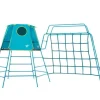 TP Explorer Metal Climbing Frame Blue with Monkey Bridge Blue
