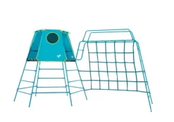 TP Explorer Metal Climbing Frame Blue with Monkey Bridge Blue