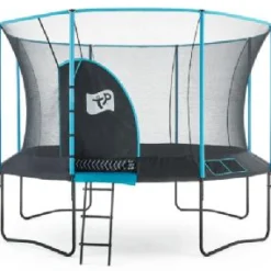 TP Genius Round Blue 14ft Trampoline