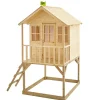 TP Hill Top Wooden Tower Playhouse