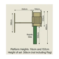 TP Kingswood Double Swing Arm