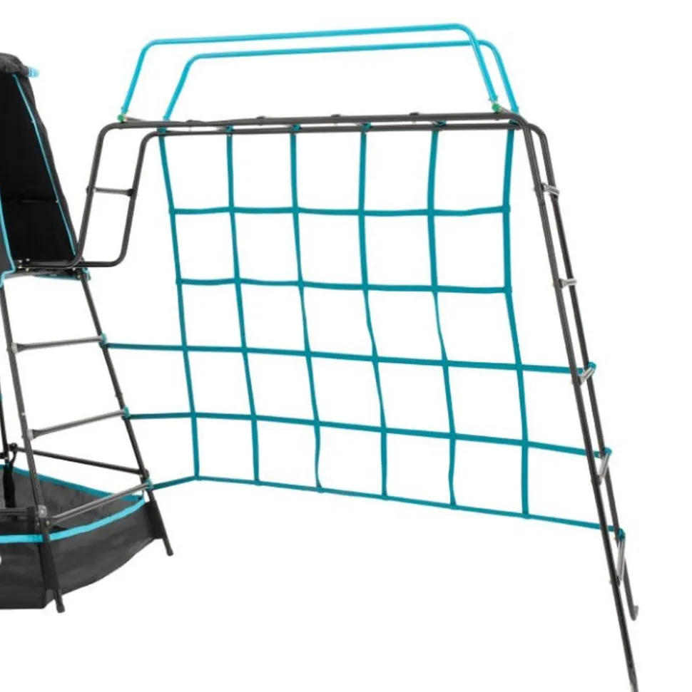 TP Monkey Bridge with Cargo Net Black