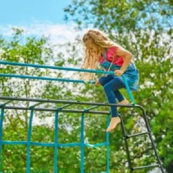 TP Monkey Bridge with Cargo Net Black