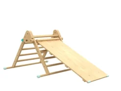 TP Pikler Wooden Toddler Climbing Triangle and Slide Board