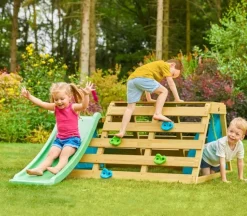 TP Wooden Climb and Slide Frame