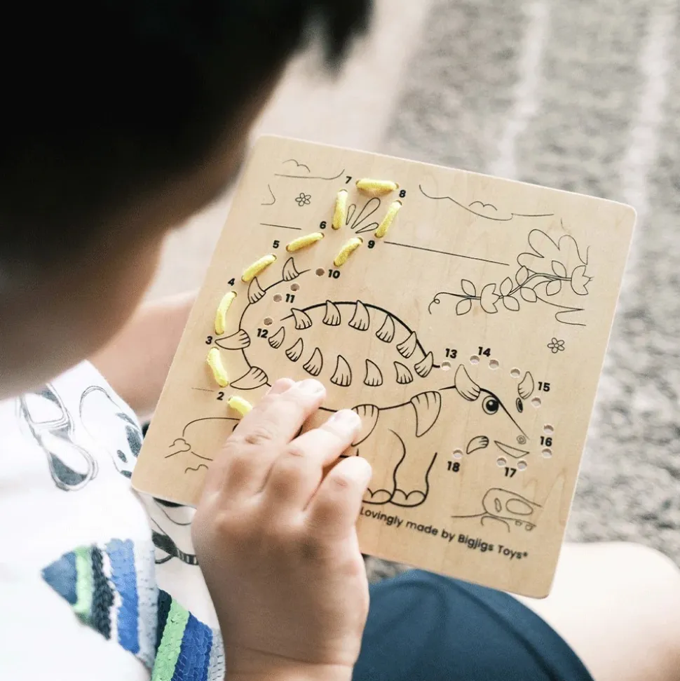 Big Jigs Lacing By Numbers Jungle