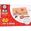 Bigjigs Hammer and Nail / Pin a Shape Game