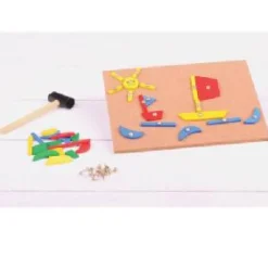 Bigjigs Hammer and Nail / Pin a Shape Game