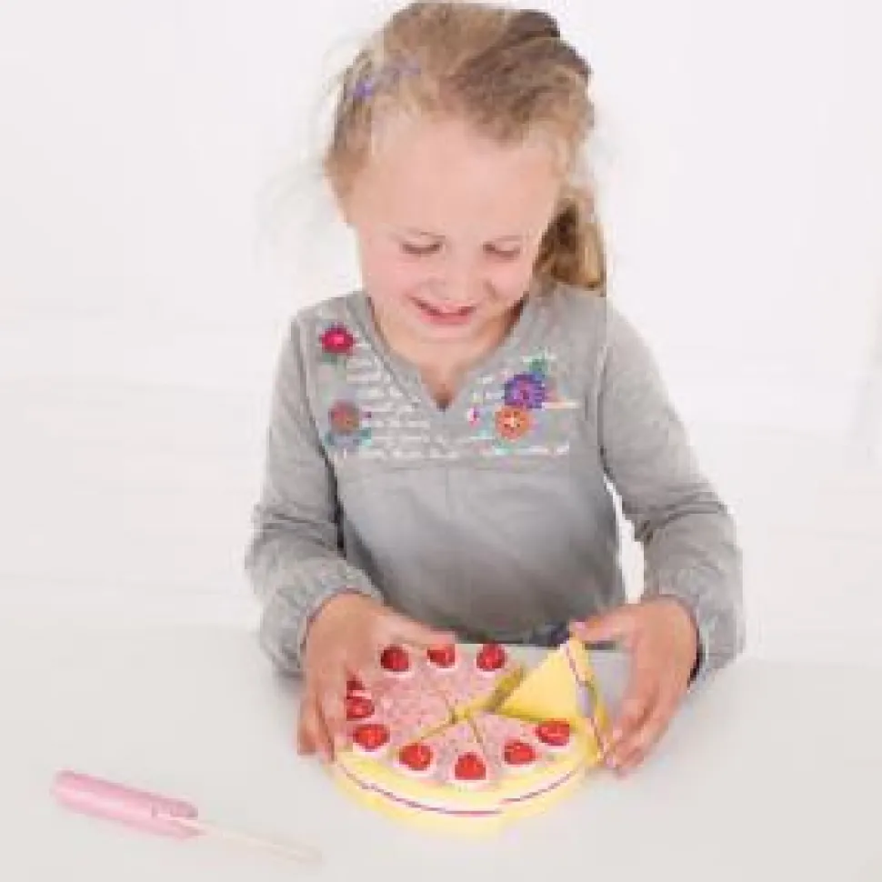 Bigjigs Strawberry Party Cake