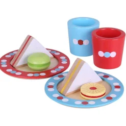Bigjigs Toys Wooden Tea Time Play Set