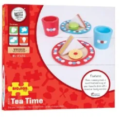 Bigjigs Toys Wooden Tea Time Play Set
