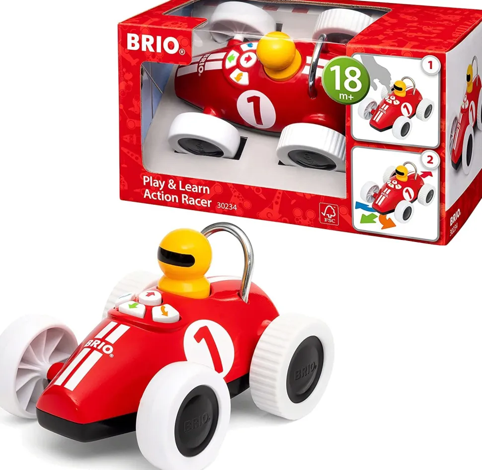 Brio Play and Learn Action Racer Car