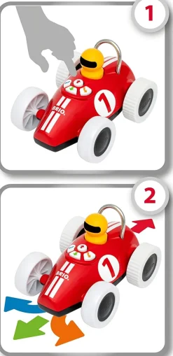 Brio Play and Learn Action Racer Car