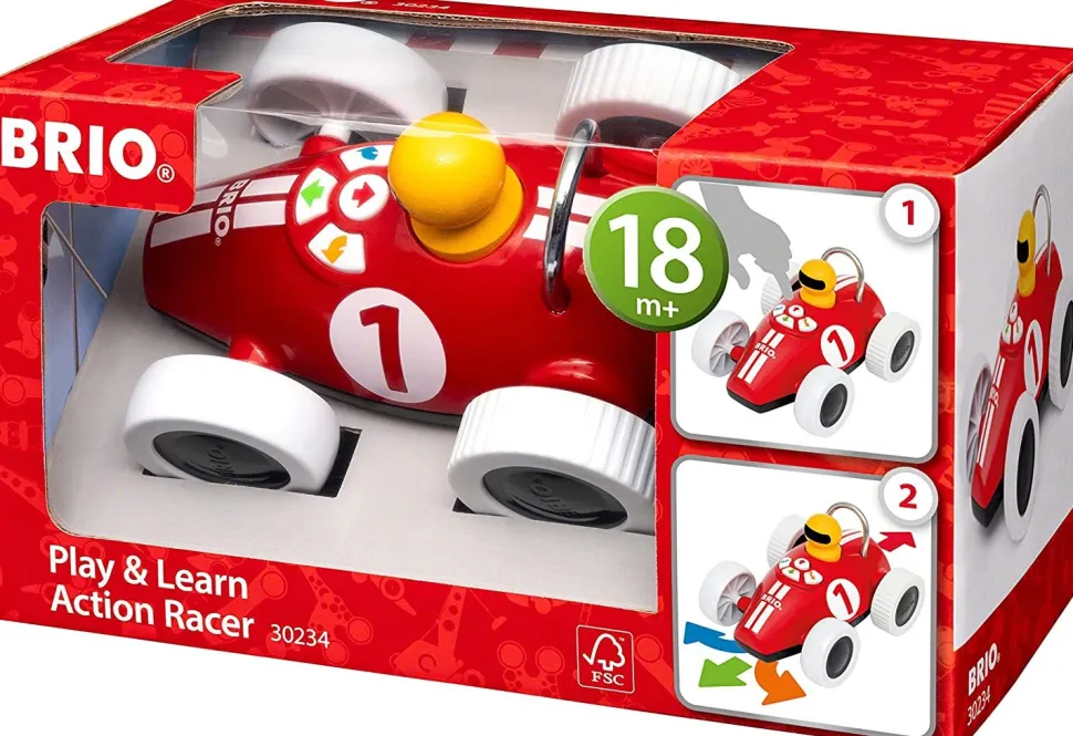 Brio Play and Learn Action Racer Car