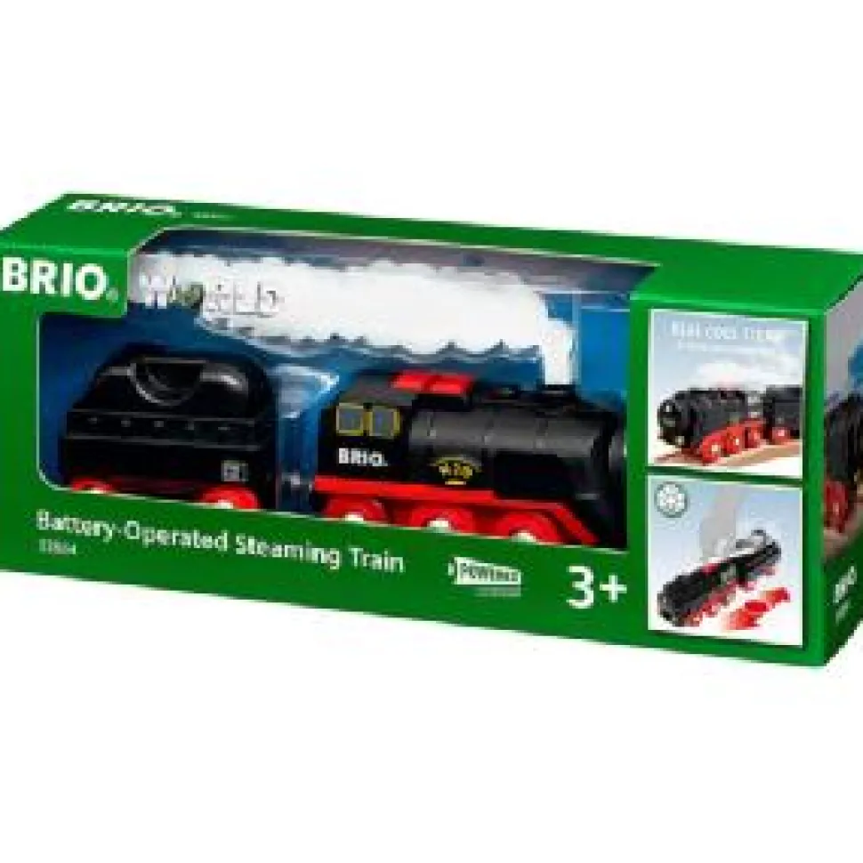 Brio World Battery Operated Steaming Train 33884